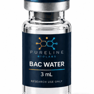 BAC Water 3ml vial — Pureline Biolabs research peptide diluent