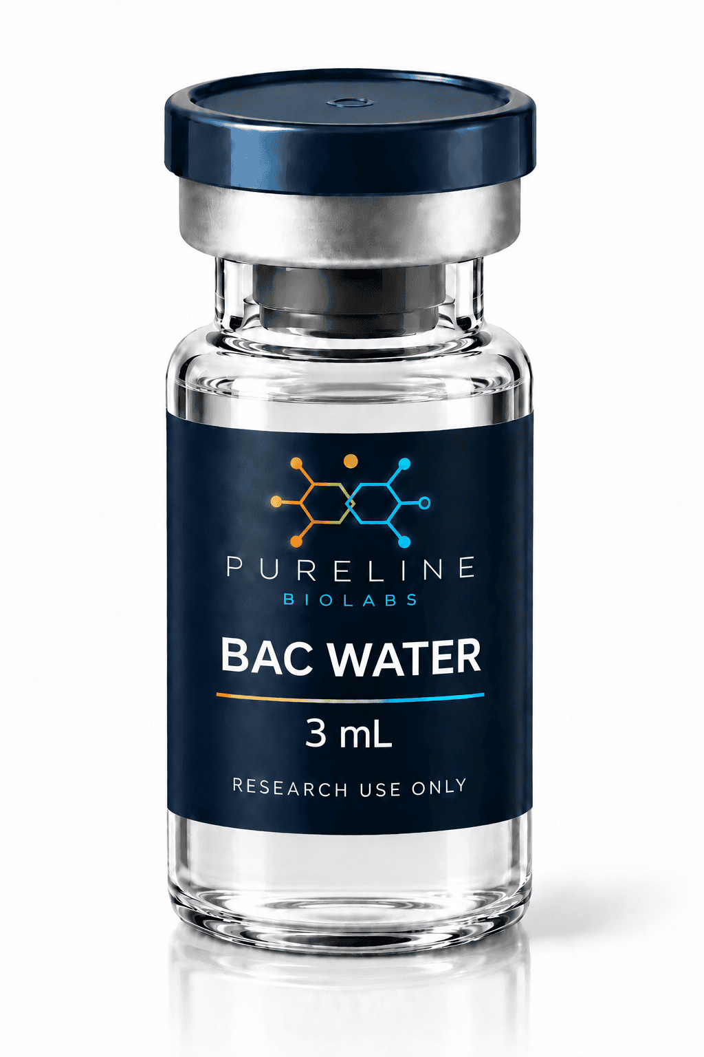 3ml bac water / 10ml | Bacteriostatic Water 0.9% Benzyl Alcohol Somerset Therapeutics where do you inject Size:2mg