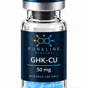 GHK-Cu 50mg vial — Pureline Biolabs research peptide