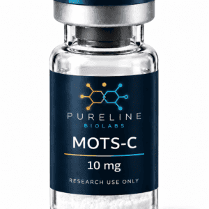 MOTS-c 10mg vial — Pureline Biolabs research peptide